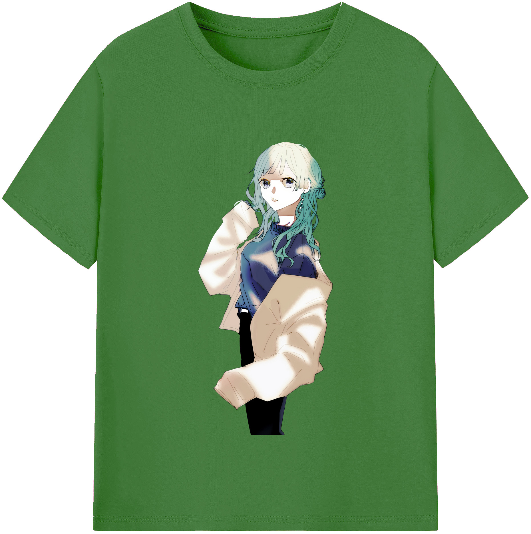 （画像用） 呪術廻戦 Jujutsu Kaisen レディースカジュアルプリントTシャツ（綿100％）